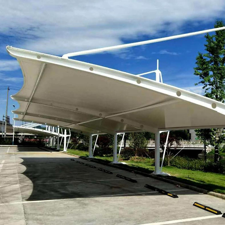 大化膜结构汽车棚