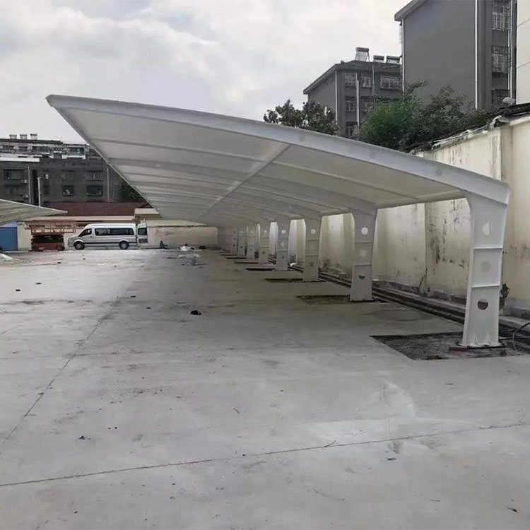 大化膜结构汽车棚