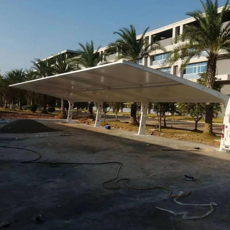 大化膜结构汽车棚